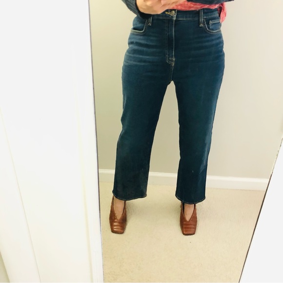 HUDSON JEANS NOA EFFRIE MID-RISE STRAIGHT CROP JEAN 28 - Picture 6 of 17